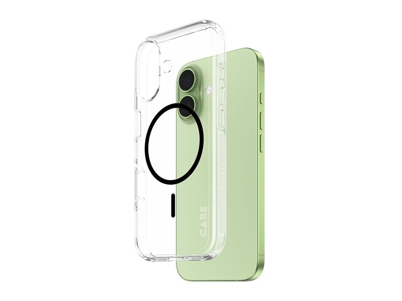 CARE Flagship Case Urban Combat iPhone 17 Transparent/Black