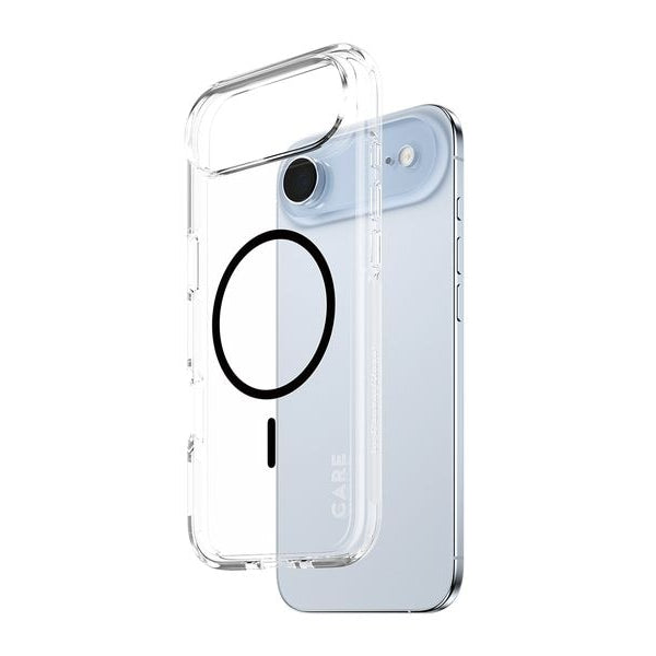 CARE Flagship Case Urban Combat iPhone 17 Air Transparent/Black