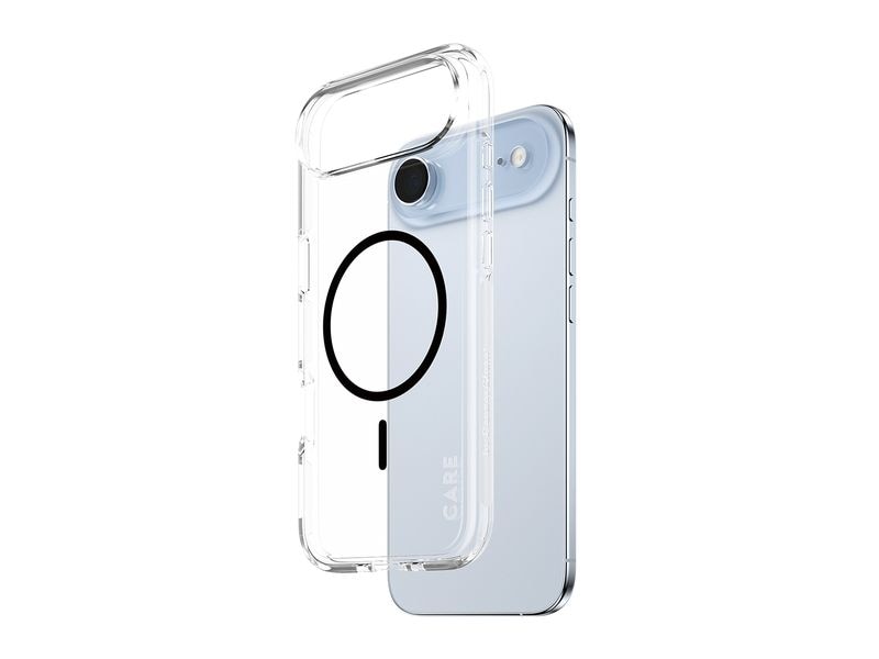 CARE Flagship Case Urban Combat iPhone 17 Air Transparent/Black