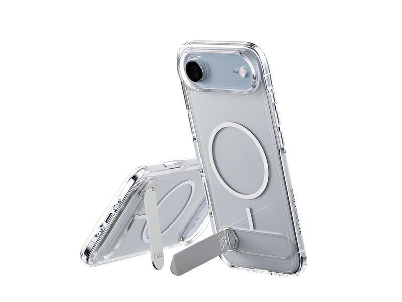 CARE Back Cover Feature mit Kickstand iPhone 17 Air Transparent