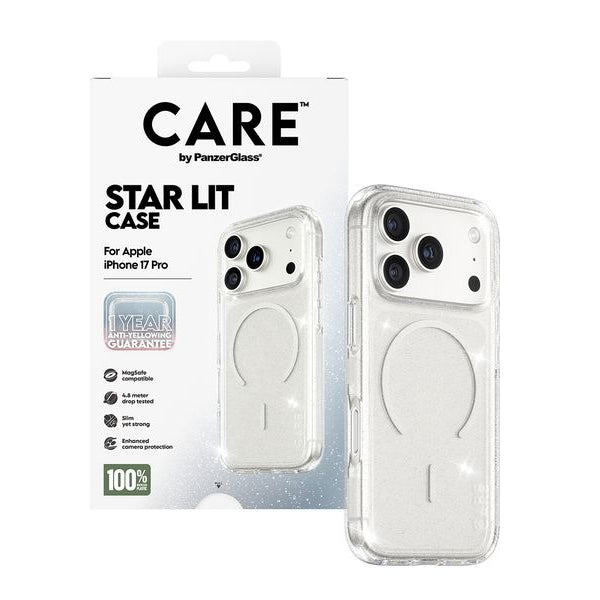 CARE Flagship Case Urban Combat iPhone 17 Pro StarLit/White