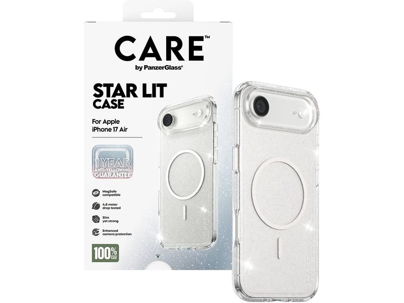 CARE Flagship Case Urban Combat iPhone 17 Air StarLit/White