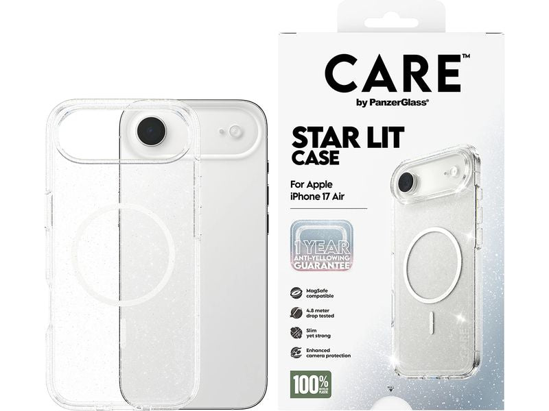 CARE Flagship Case Urban Combat iPhone 17 Air StarLit/White