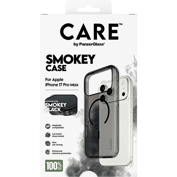CARE Flagship Case Urban Combat iPhone 17 Pro Max Smokey/Black