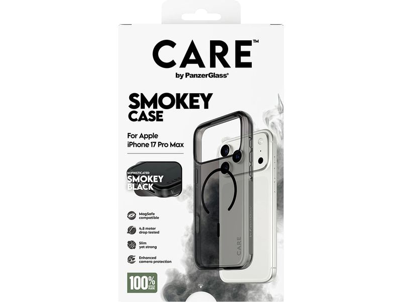 CARE Flagship Case Urban Combat iPhone 17 Pro Max Smokey/Black