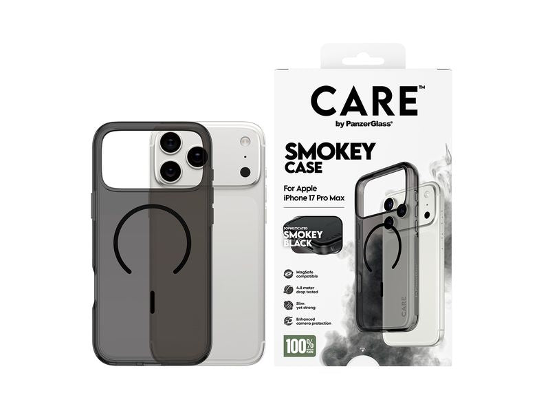 CARE Flagship Case Urban Combat iPhone 17 Pro Max Smokey/Black