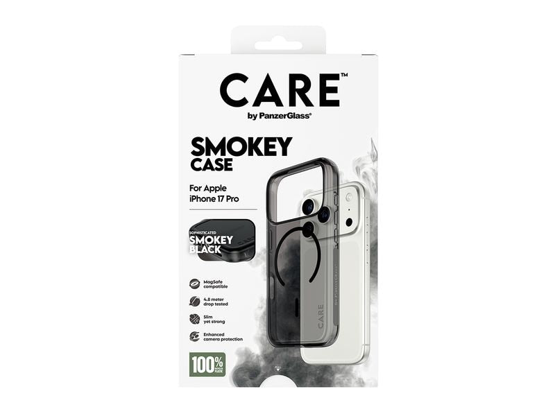 CARE Flagship Case Urban Combat iPhone 17 Pro Smokey/Black