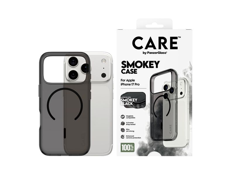 CARE Flagship Case Urban Combat iPhone 17 Pro Smokey/Black