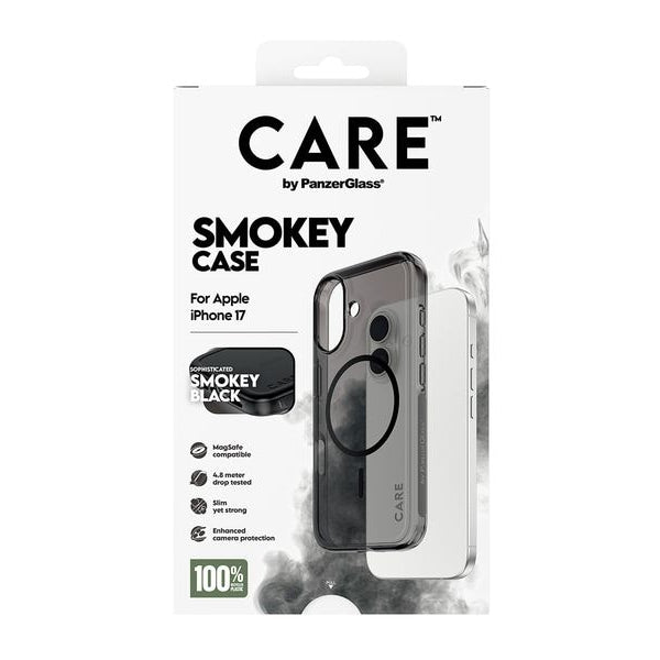 CARE Flagship Case Urban Combat iPhone 17 Smokey/Black