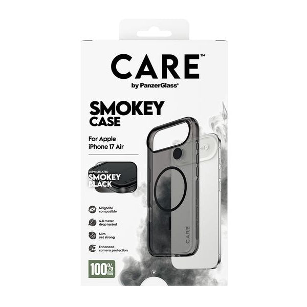 CARE Flagship Case Urban Combat iPhone 17 Air Smokey/Black
