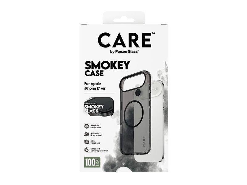 CARE Flagship Case Urban Combat iPhone 17 Air Smokey/Black