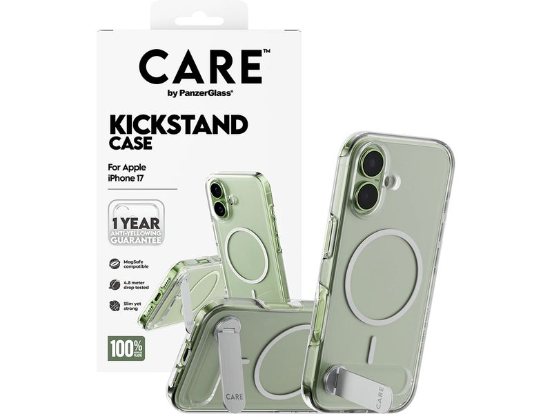 CARE Back Cover Feature mit Kickstand iPhone 17