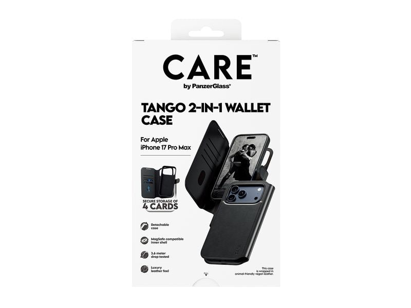CARE Back Cover Feature Tango 2-in-1 iPhone 17 Pro Max Schwarz