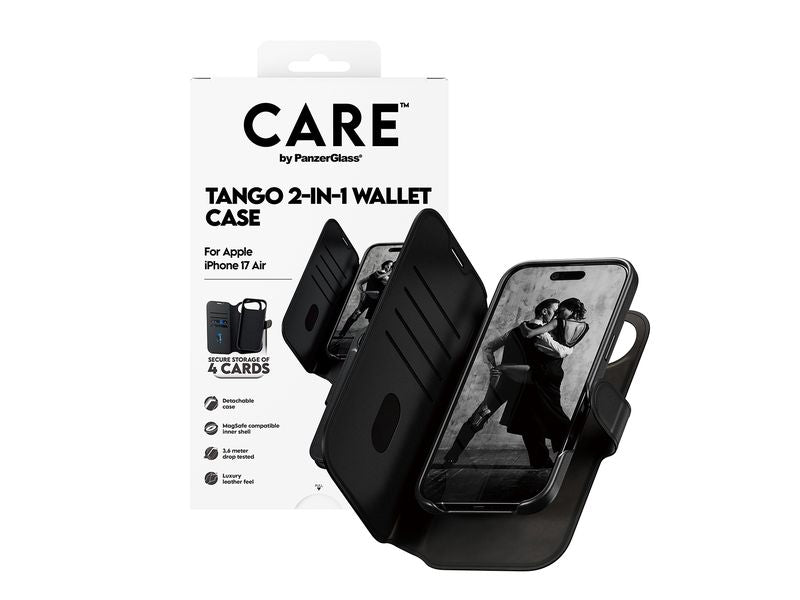 CARE Back Cover Feature Tango 2-in-1 iPhone 17 Schwarz