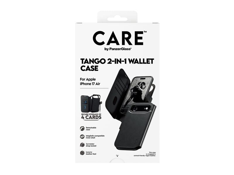 CARE Back Cover Feature Tango 2-in-1 iPhone 17 Schwarz