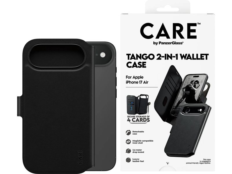 CARE Back Cover Feature Tango 2-in-1 iPhone 17 Schwarz