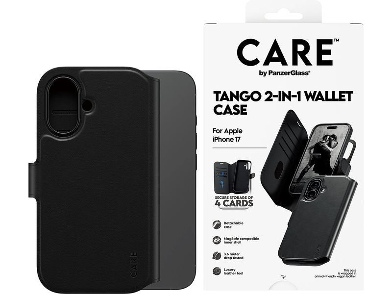 CARE Back Cover Feature Tango 2-in-1 iPhone 17 Air Schwarz