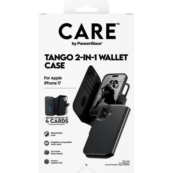 CARE Back Cover Feature Tango 2-in-1 iPhone 17 Air Schwarz