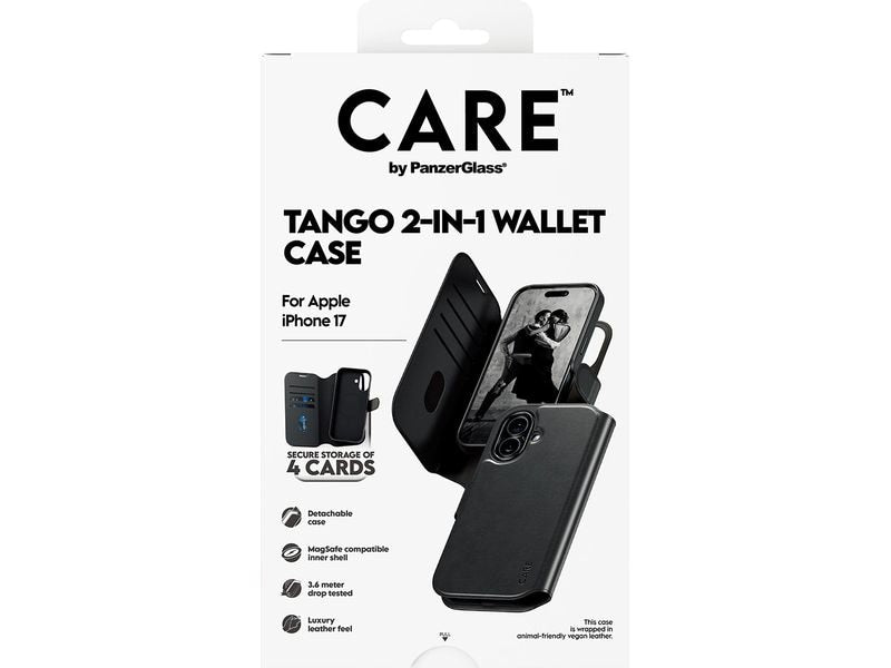 CARE Back Cover Feature Tango 2-in-1 iPhone 17 Air Schwarz