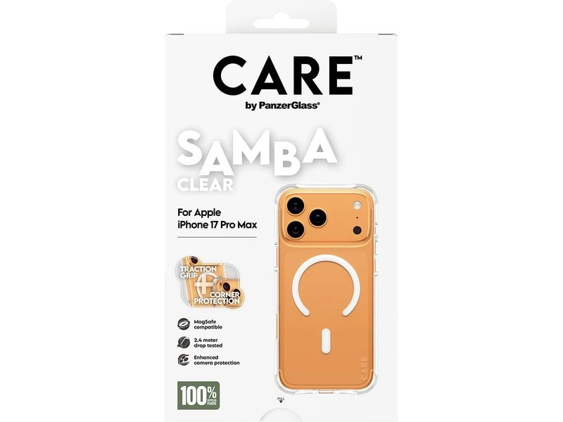 CARE Back Cover Fashionable Samba iPhone 17 Pro Max Black