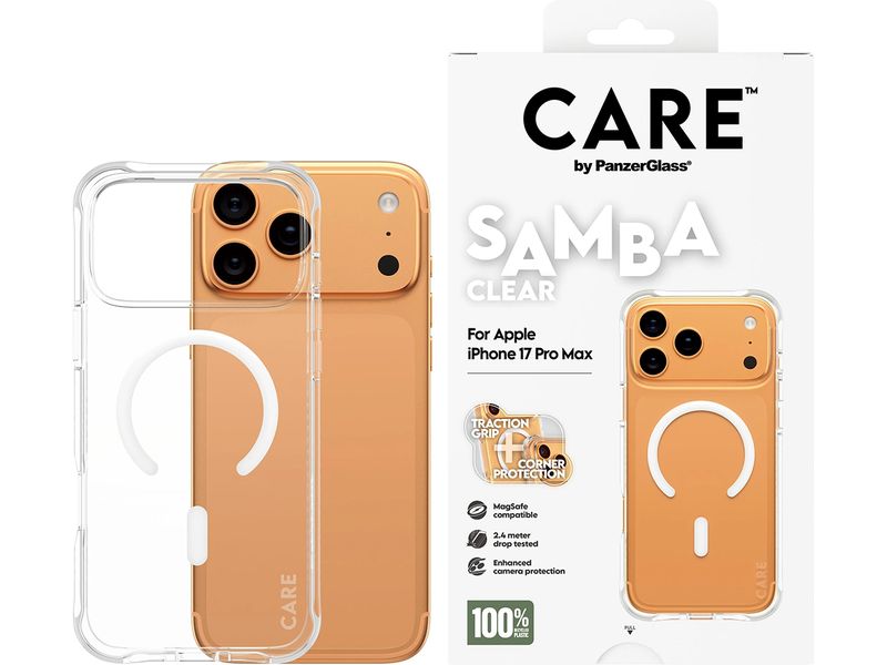 CARE Back Cover Fashionable Samba iPhone 17 Pro Max Black