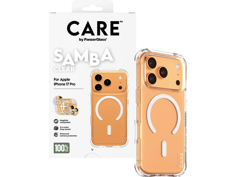 CARE Back Cover Fashionable Samba iPhone 17 Pro Black