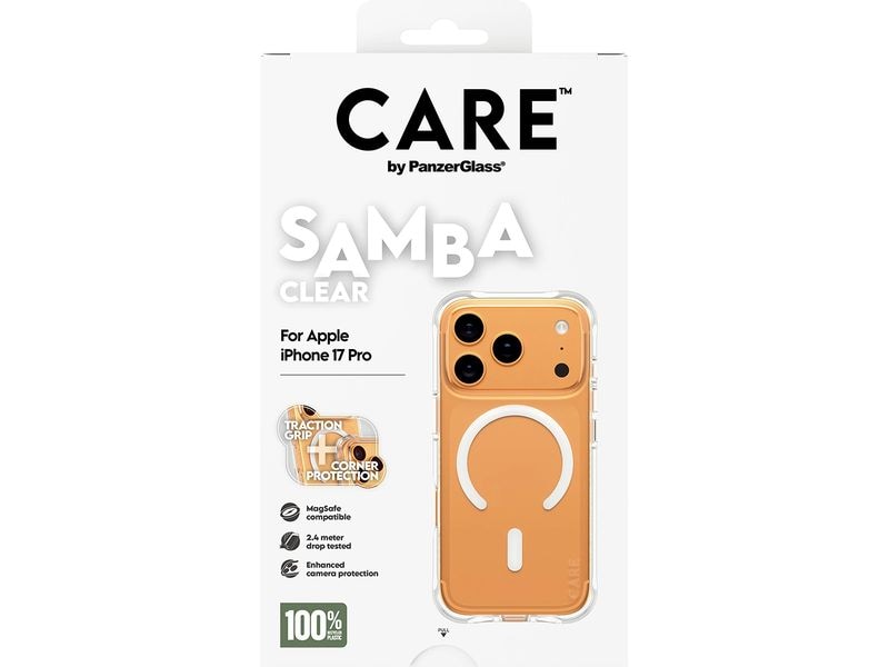 CARE Back Cover Fashionable Samba iPhone 17 Pro Black
