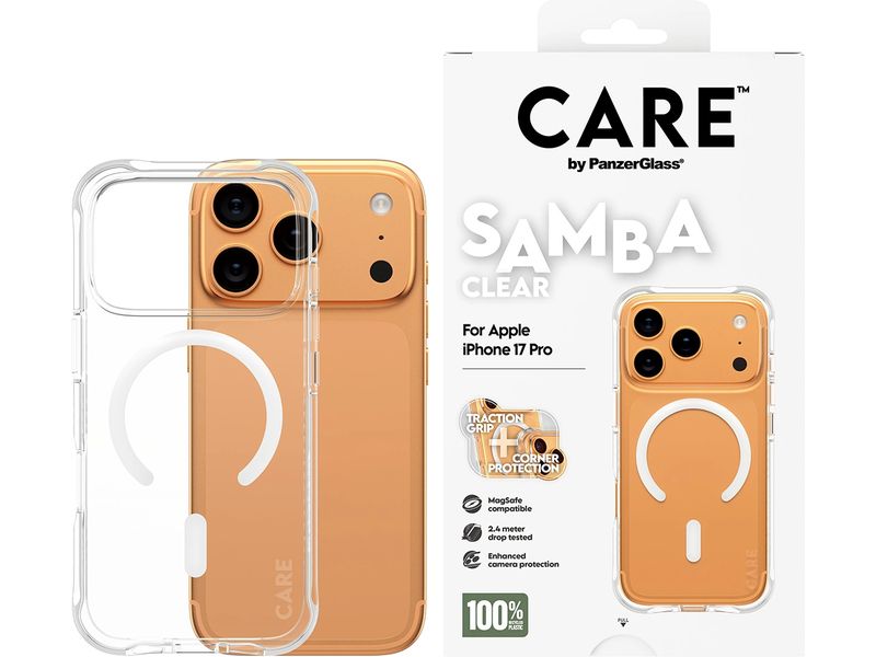 CARE Back Cover Fashionable Samba iPhone 17 Pro Black