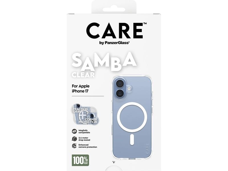 CARE Back Cover Fashionable Samba iPhone 17 Black