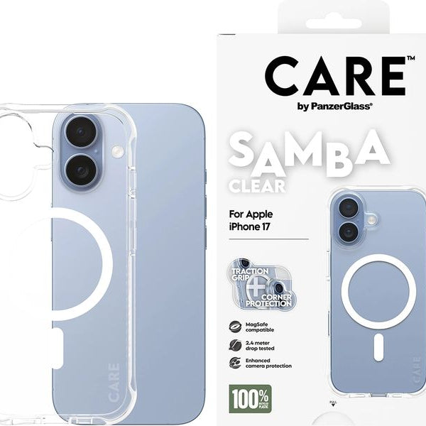 CARE Back Cover Fashionable Samba iPhone 17 Black
