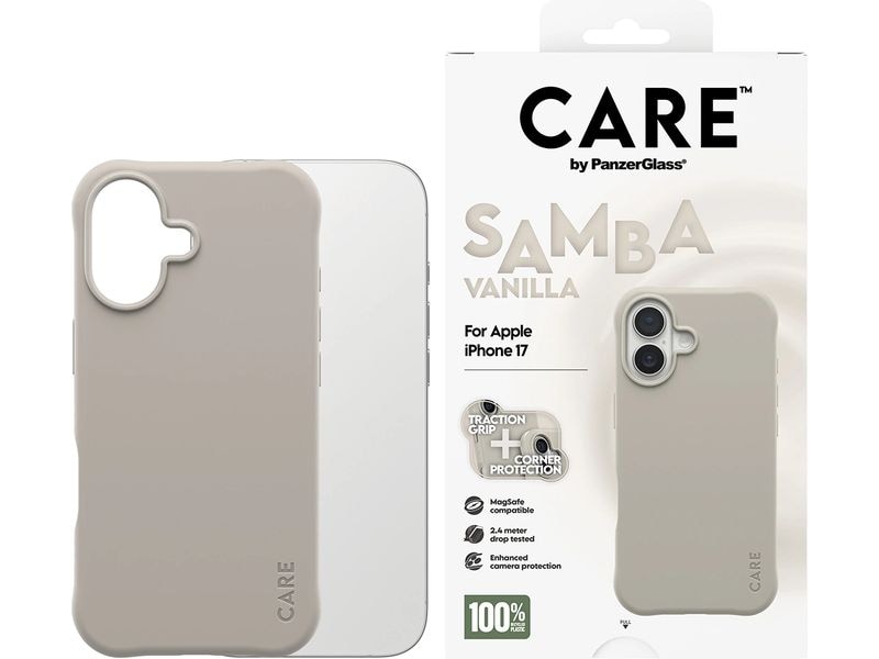 CARE Back Cover Fashionable Samba iPhone 17 Black