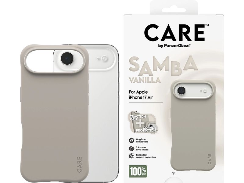 CARE Back Cover Fashionable Samba iPhone 17 Air Black
