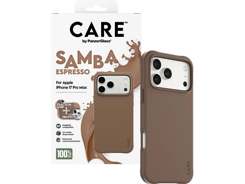 CARE Back Cover Fashionable Samba iPhone 17 Pro Max Black