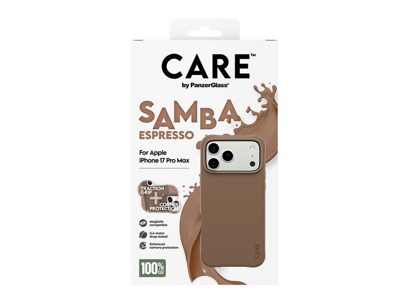 CARE Back Cover Fashionable Samba iPhone 17 Pro Max Black