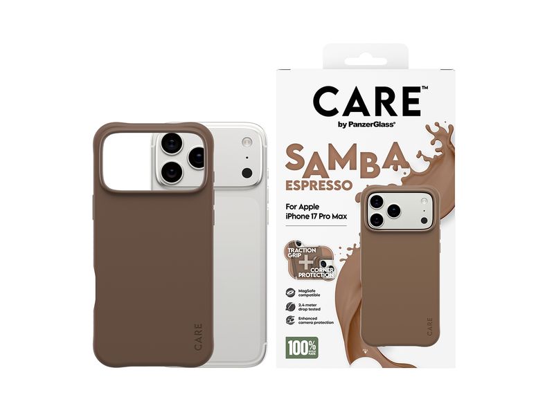 CARE Back Cover Fashionable Samba iPhone 17 Pro Max Black