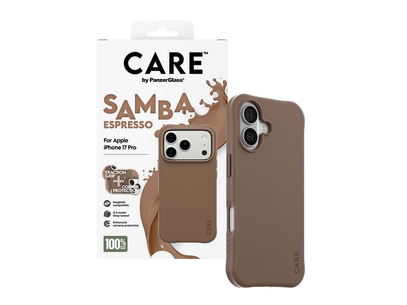 CARE Back Cover Fashionable Samba iPhone 17 Pro Black