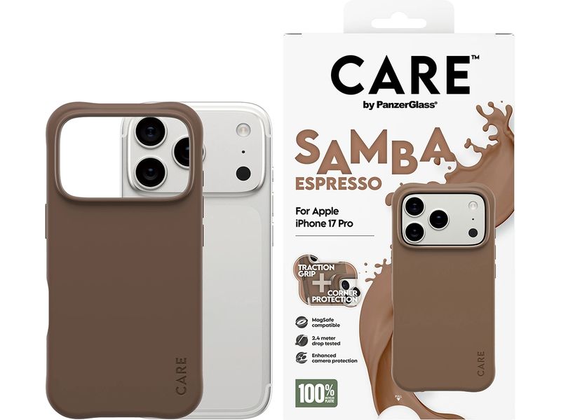 CARE Back Cover Fashionable Samba iPhone 17 Pro Black