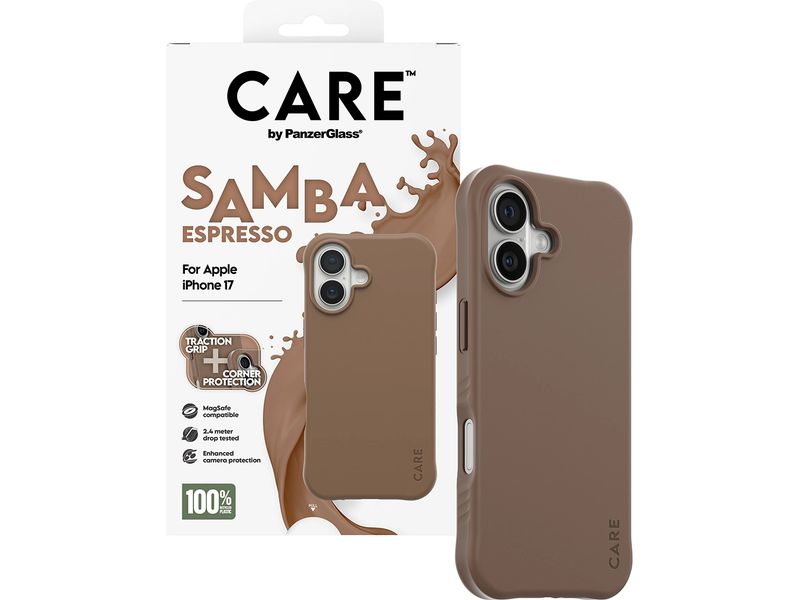 CARE Back Cover Fashionable Samba iPhone 17 Black