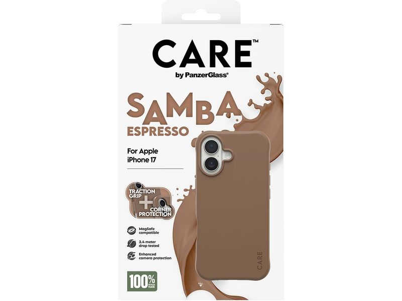 CARE Back Cover Fashionable Samba iPhone 17 Black