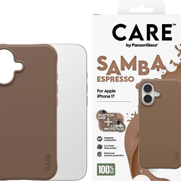 CARE Back Cover Fashionable Samba iPhone 17 Black
