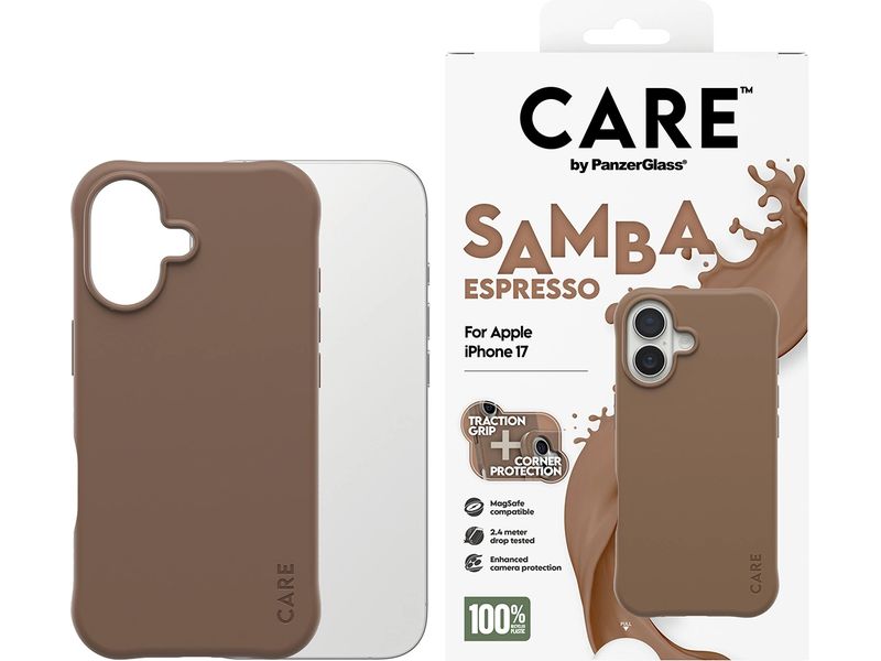 CARE Back Cover Fashionable Samba iPhone 17 Black
