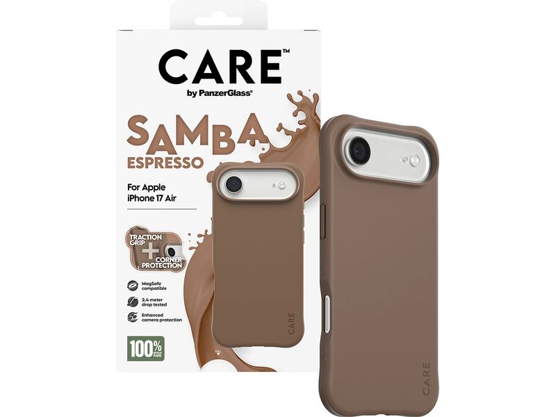 CARE Back Cover Fashionable Samba iPhone 17 Air Black