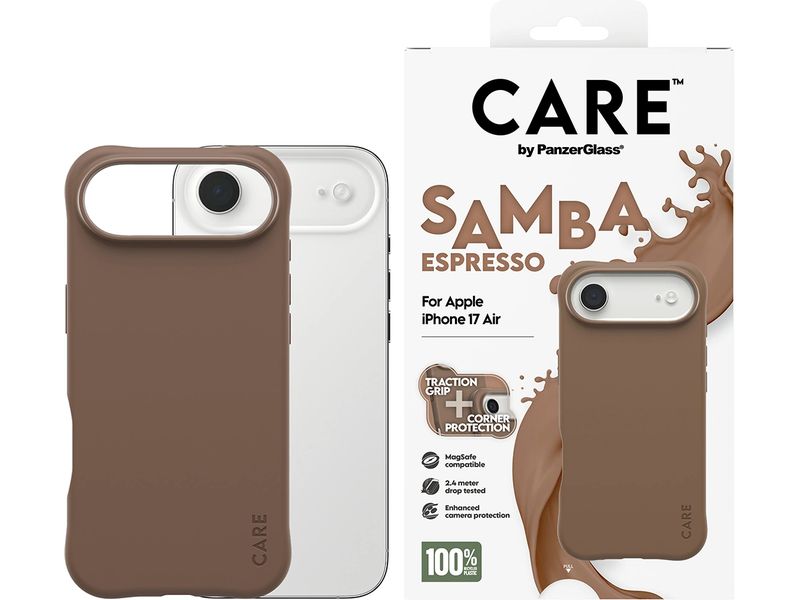 CARE Back Cover Fashionable Samba iPhone 17 Air Black