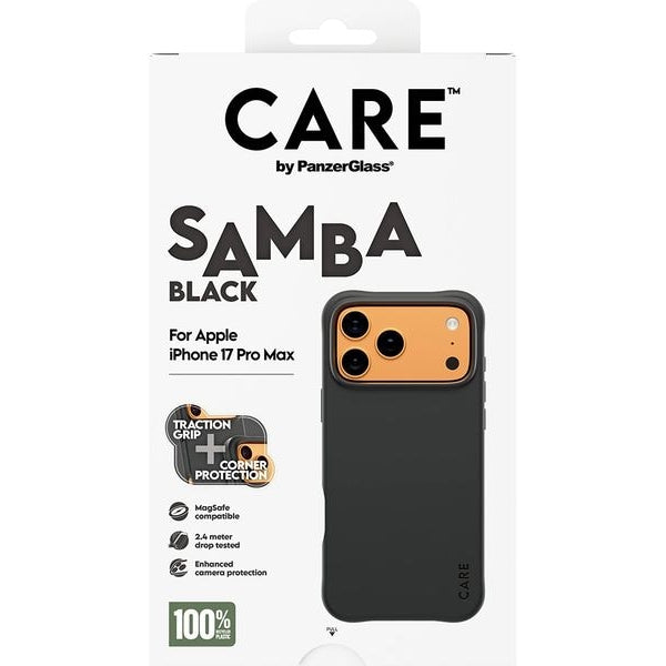 CARE Back Cover Fashionable Samba iPhone 17 Pro Max Black