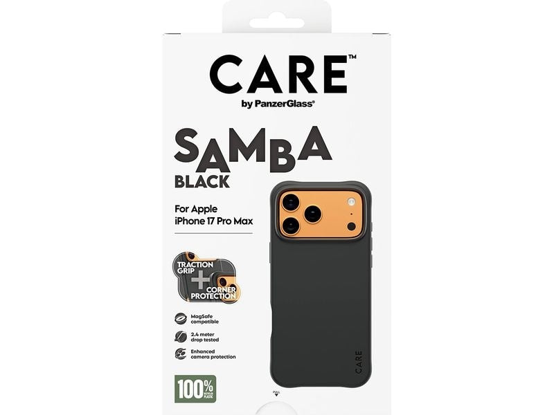 CARE Back Cover Fashionable Samba iPhone 17 Pro Max Black