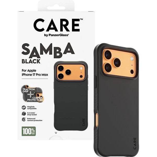 CARE Back Cover Fashionable Samba iPhone 17 Pro Max Black