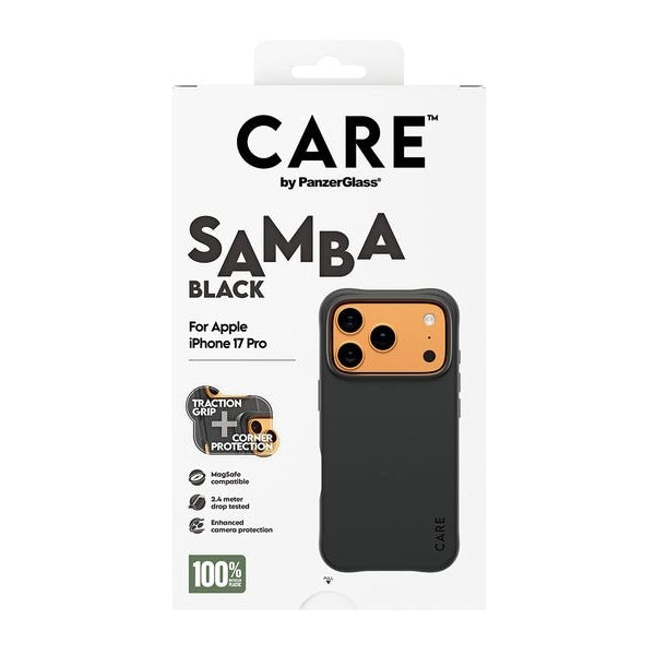 CARE Back Cover Fashionable Samba iPhone 17 Pro Black