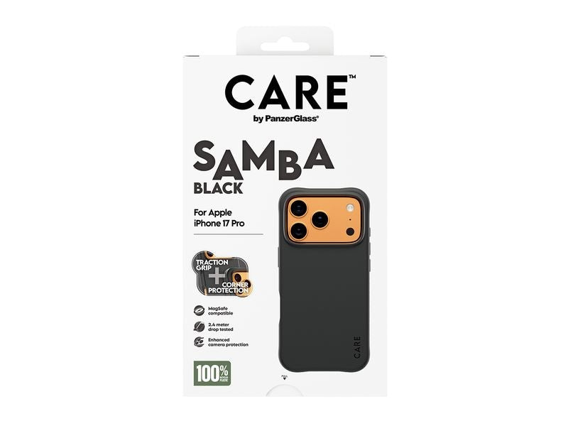 CARE Back Cover Fashionable Samba iPhone 17 Pro Black