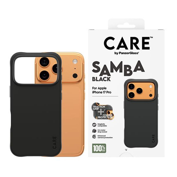 CARE Back Cover Fashionable Samba iPhone 17 Pro Black