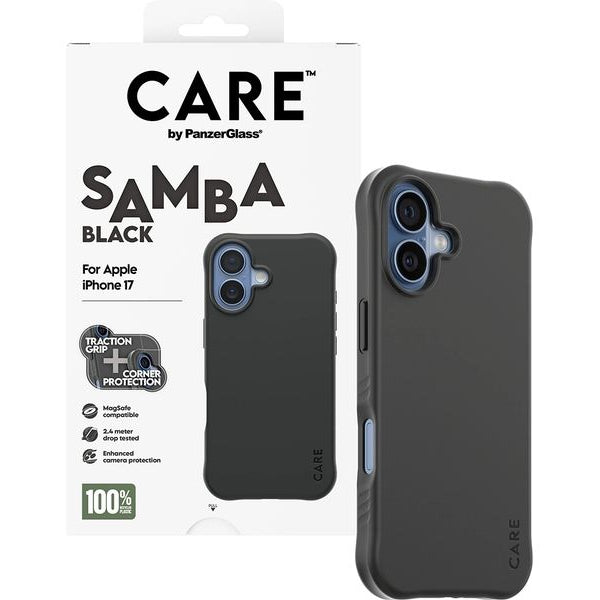 CARE Back Cover Fashionable Samba iPhone 17 Black